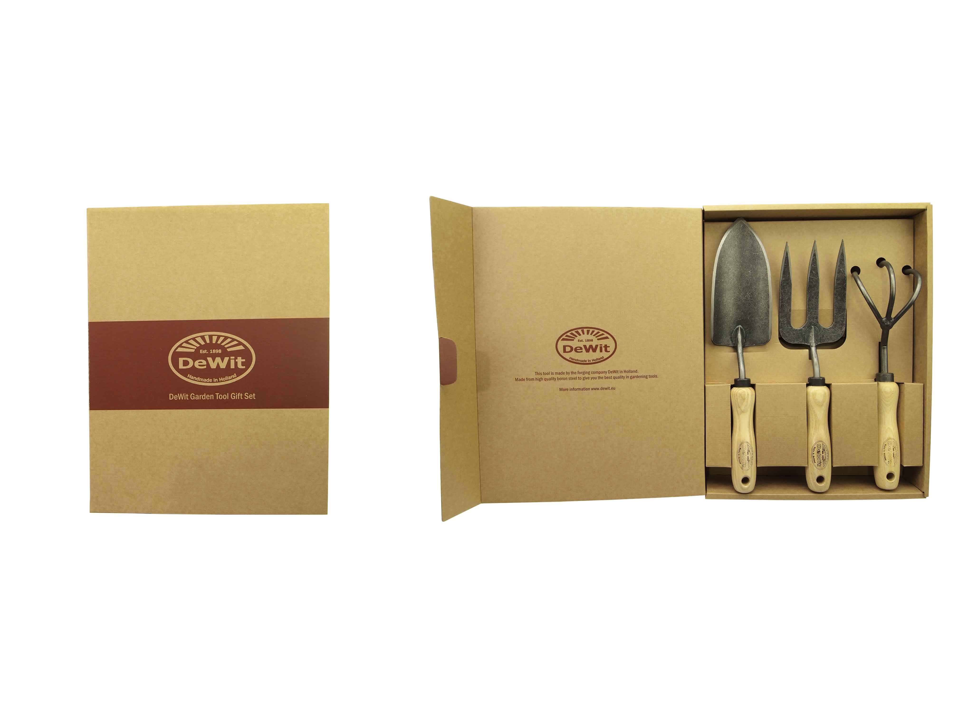 Giftset with trowel, weeder and cultivator